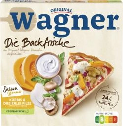 Original Wagner Die Backfrische Pizza Kürbis & Dreierlei Pilze