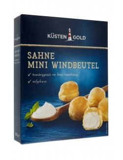 Küstengold Sahne Mini Windbeutel