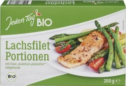 Jeden Tag Bio Lachsfilet Portionen