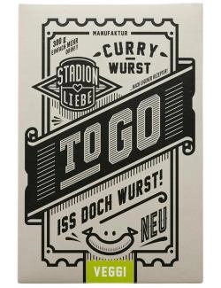 Stadionliebe Currywurst Veggi