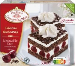 Coppenrath & Wiese Cafeteria Schwarzwälder Kirsch Blechkuchen