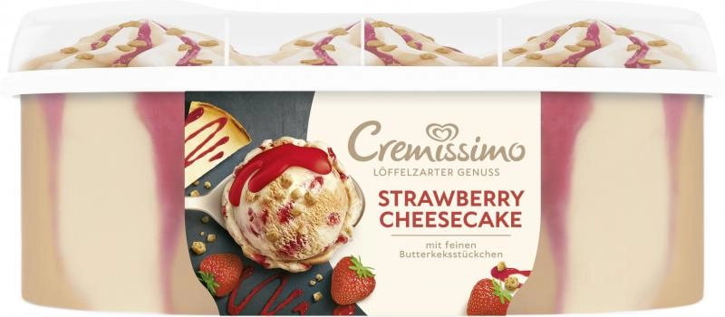 Langnese Cremissimo Strawberry Cheesecake