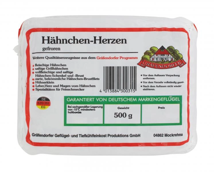 Gräfendorfer Hähnchen-Herzen