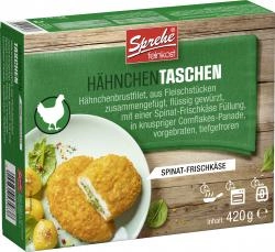 Sprehe Hähnchen-Taschen Spinat Frischkäse