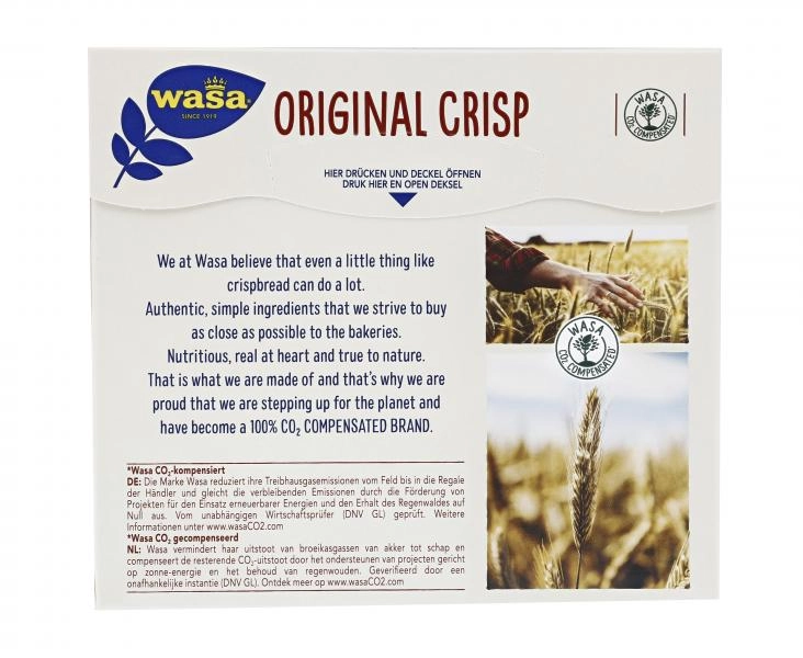 Wasa Knäckebrot Original Crisp