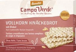 Campo Verde Demeter Vollkorn Knäckebrot mit Dinkel