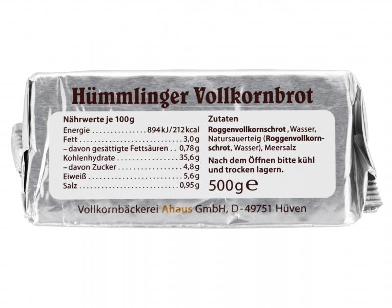 Hümmlinger Vollkornbrot