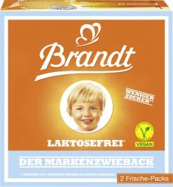 Brandt Der Markenzwieback laktosefrei