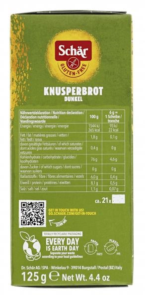 Schär Knusperbrot dunkel