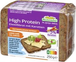 Mestemacher High Protein Eiweißbrot mit Karotten