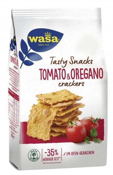 Wasa Tasty Snacks Tomate & Oregano Crackers