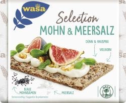 Wasa Knäckebrot Selection Mohn & Meersalz