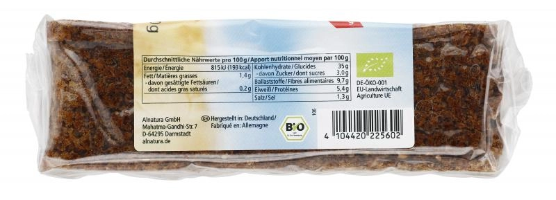 Alnatura Dinkel Grünkern Brot