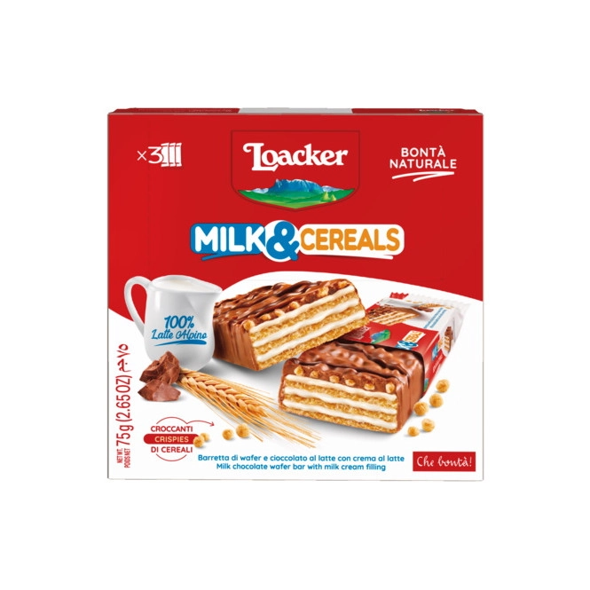 Loacker Milk & Cereals 100G