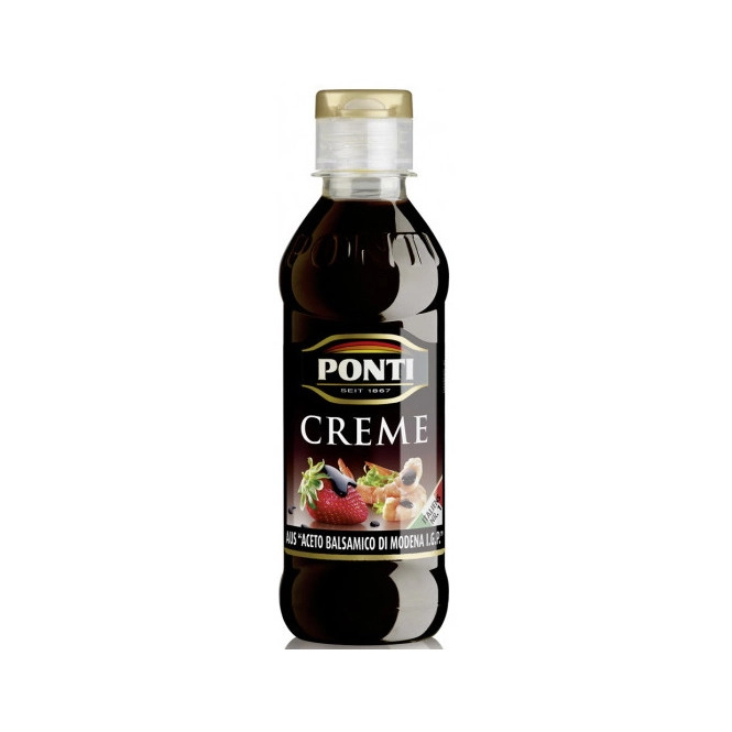 Ponti Crema all'aceto Balsamico di Modena Dunkel 250G