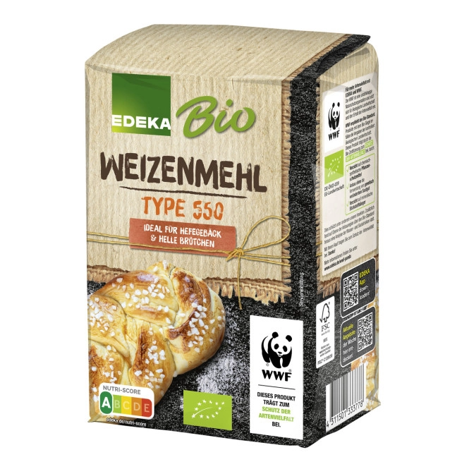 EDEKA Bio Weizenmehl Type 550 1KG