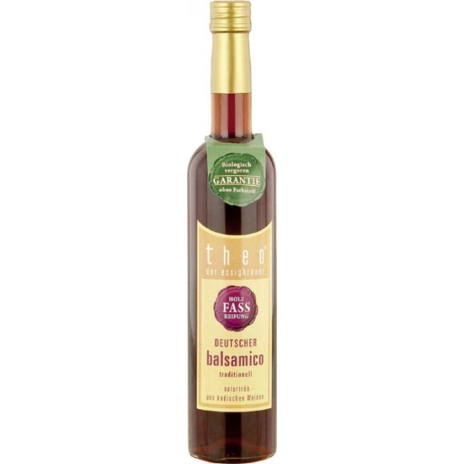 theo der essigbrauer Deutscher Balsamico Essig rot 500ML