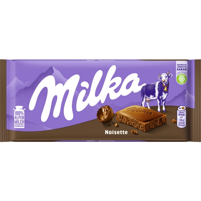 Milka Noisette Schokolade 100G