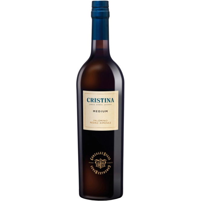 Cristina Sherry Palomino Pedro Ximenez Medium 0,75L