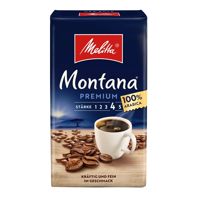 Melitta Kaffee Montana gemahlen 500G