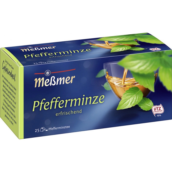 Meßmer Tee Pfefferminze klein 25ST 56,25G