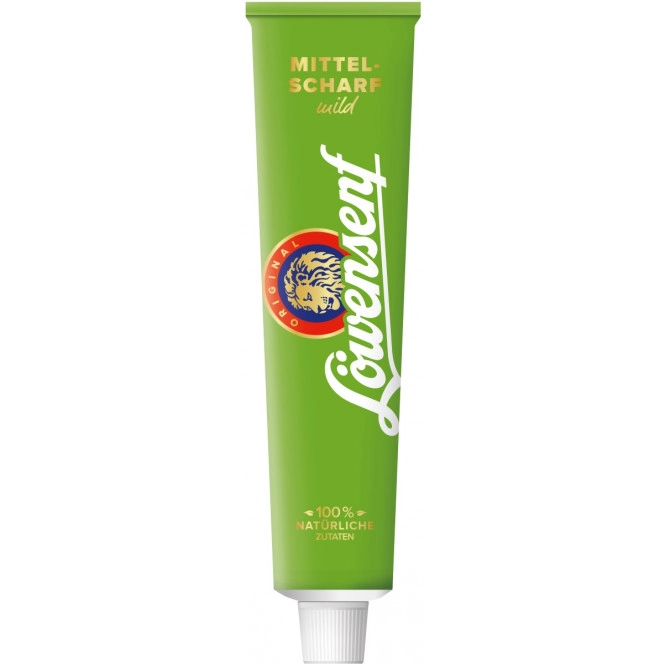 Löwensenf Bio Senf mittelscharf mild 200ML