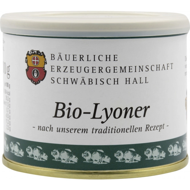 Bäuerliche EZG Schwäbisch Hall Bio-Lyoner 200G