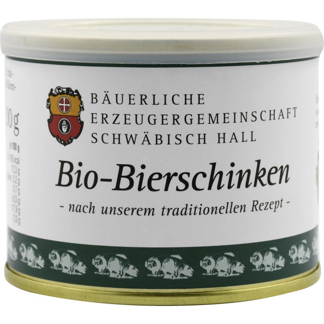 Bäuerliche EZG Schwäbisch Hall Bio-Bierschinken 200G