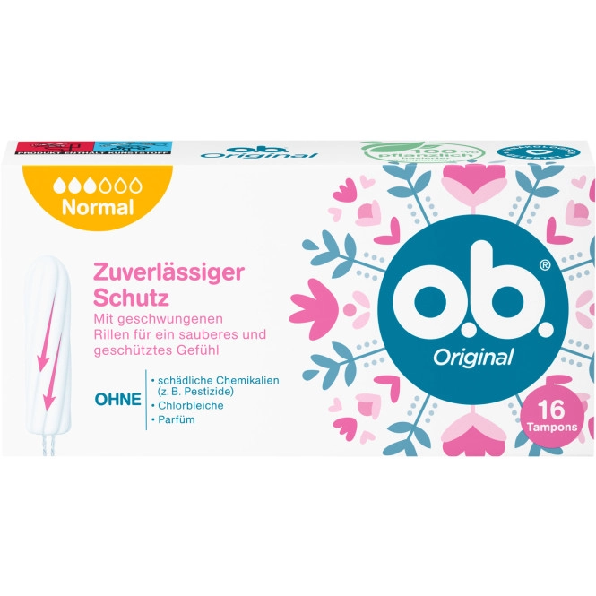 o.b.Original Tampons Normal 16ST