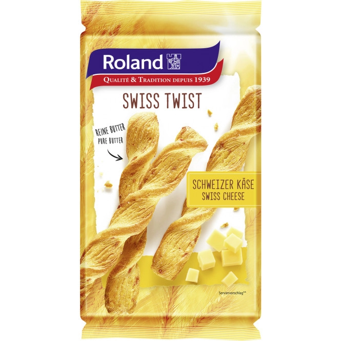 Roland Swiss Twist Swiss Cheese 100G