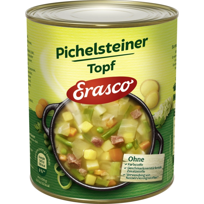 Erasco Pichelsteiner Topf 800G