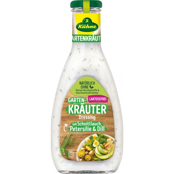 Kühne Gartenkräuter Dressing Laktosefrei 500ML