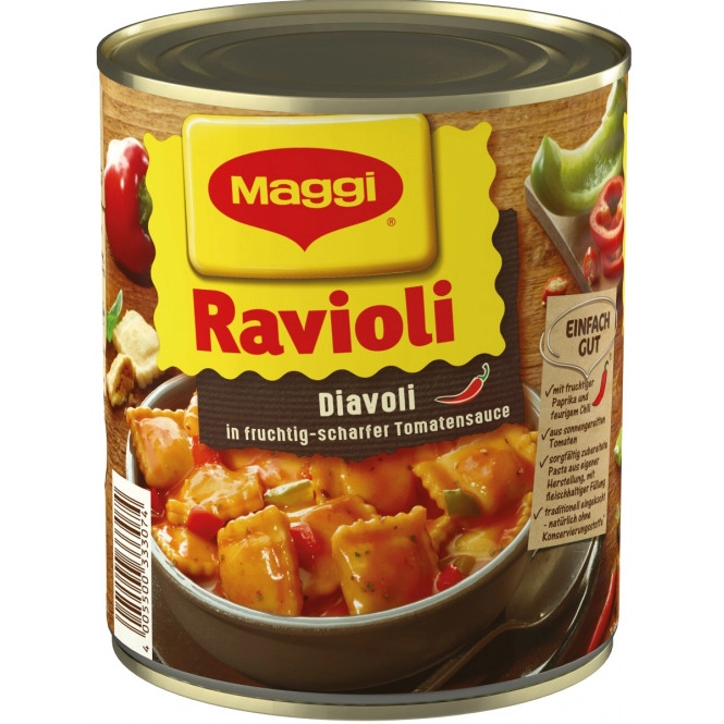 Maggi Ravioli Diavoli 800G