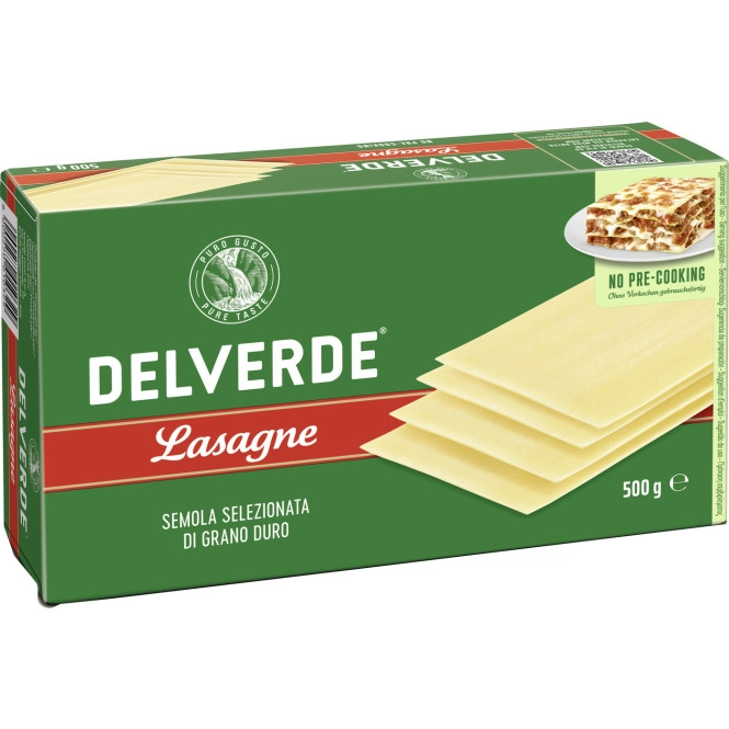 Delverde Lasagne 500G