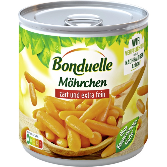 Bonduelle Möhrchen zart & extra fein 400G