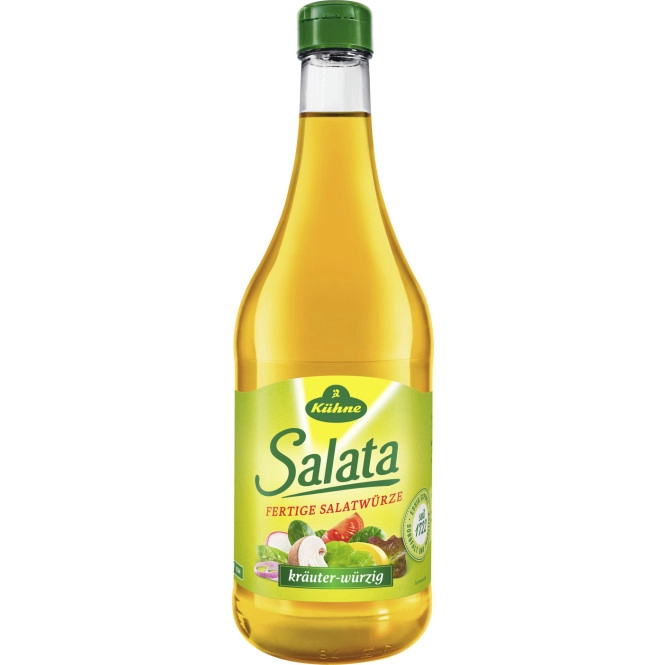 Kühne Salata Fertige Salatwürze kräuter-würzig 0,75L