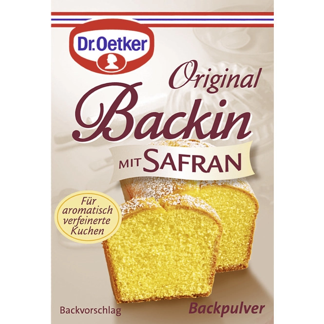 Dr.Oetker Original Backin mit Safran 3ST 48,9G