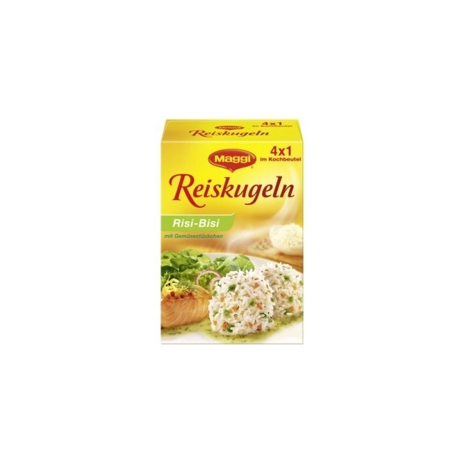 Maggi Reiskugeln Risi-Bisi mit Gemüsestückchen 4x 31,25G