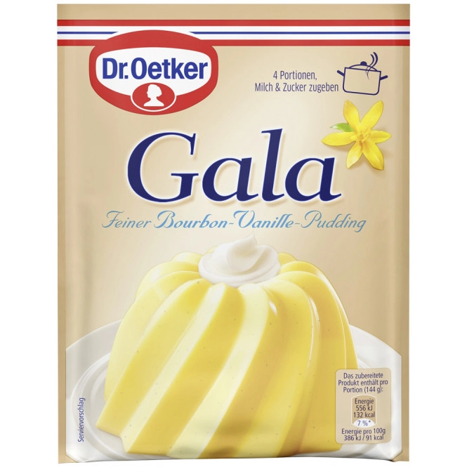 Dr.Oetker Gala Puddingpulver Bourbon-Vanille 3ST 111G