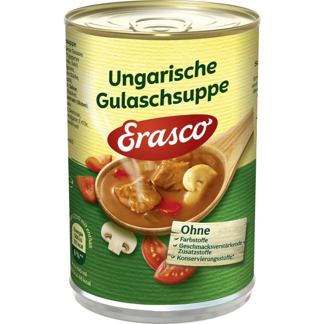 Erasco Ungarische Gulaschsuppe 390ML