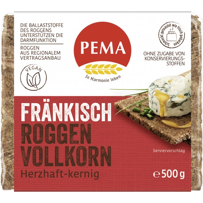 Pema Fränkisch Vollkorn 500G