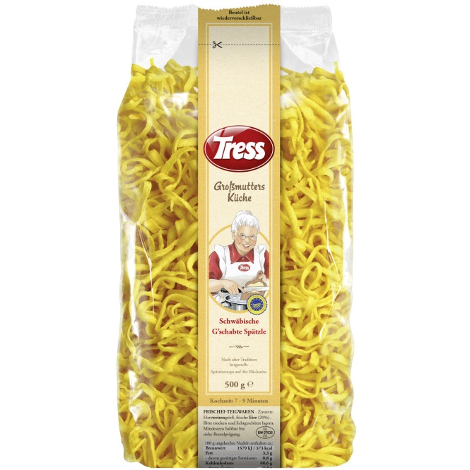 Tress Großmutters Küche Schwäbische Geschabte Spätzle 500G