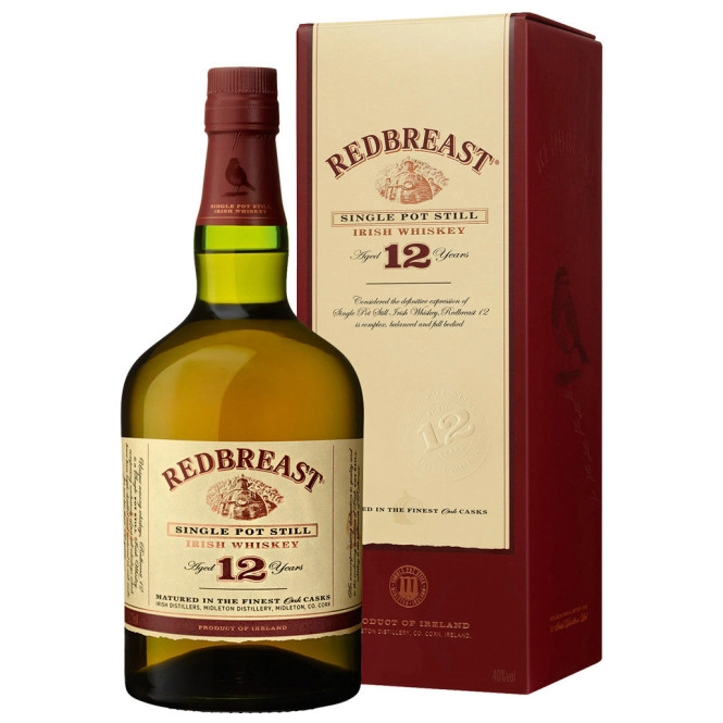 Redbreast Whiskey 12 Jahre 40% 0,7L