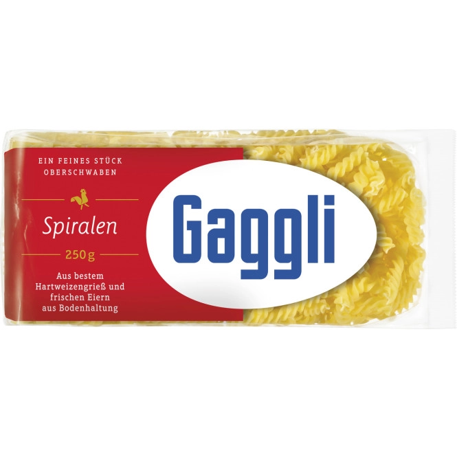 Gaggli Spiralen 250G