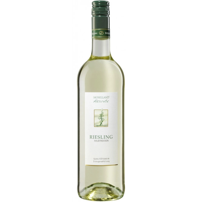 Moselland Akzente Riesling halbtrocken 0,75L