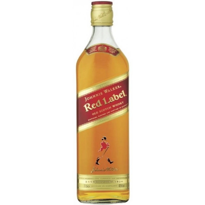 Johnnie Walker Red Label Old Scotch Whisky 40% 0,7L