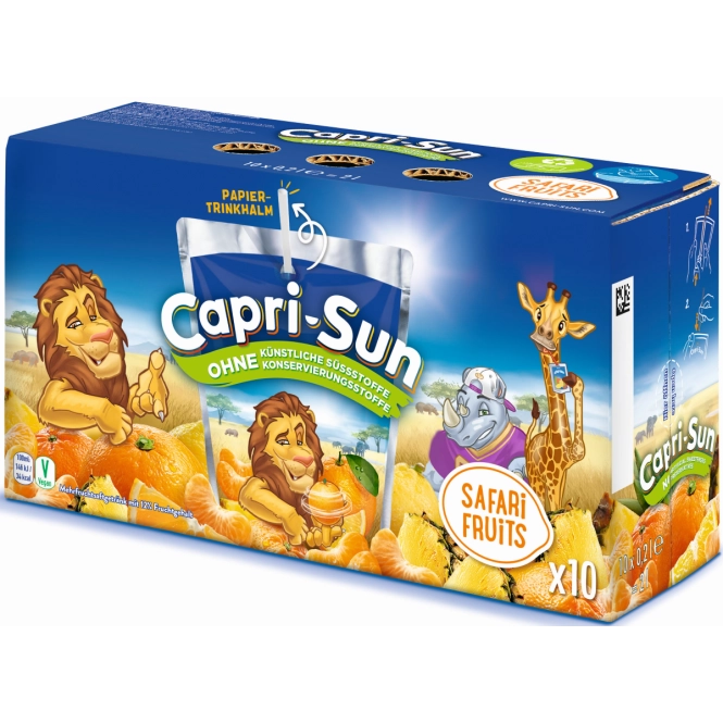 Capri-Sun Safari Fruits 10x 0,2L