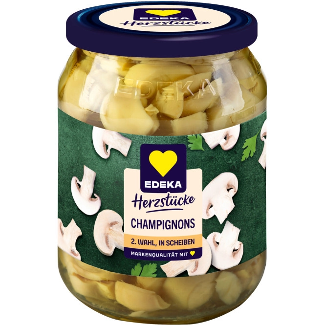 EDEKA Champignons 2. Wahl in Scheiben 330G