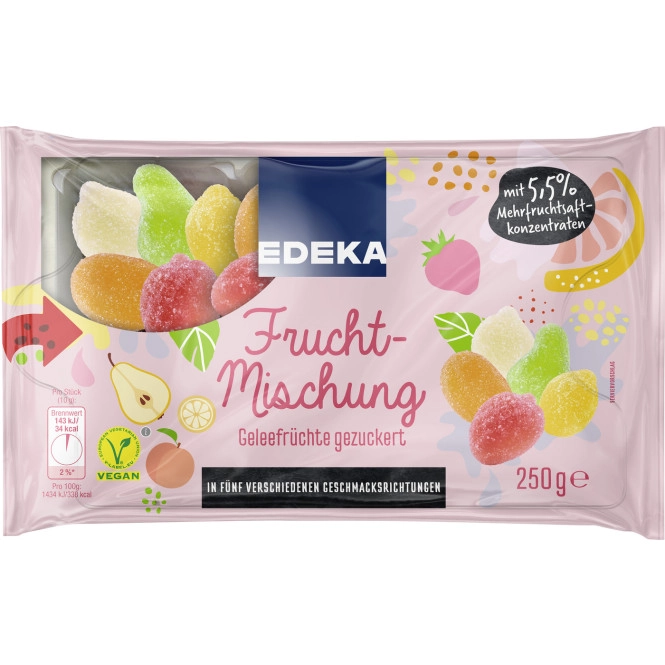 EDEKA Frucht-Mischung 250G