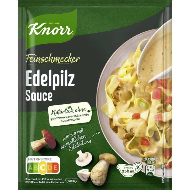 Knorr Feinschmecker Edelpilz Sauce ergibt 250ML